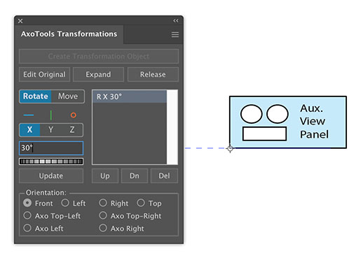 AxoTools Auxiliary view 2