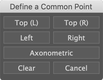 AxoTools common reference point dialog