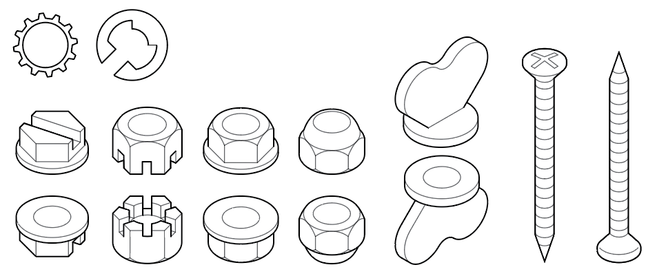 fastener symbols