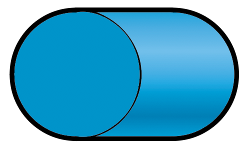 horizontal cylinder