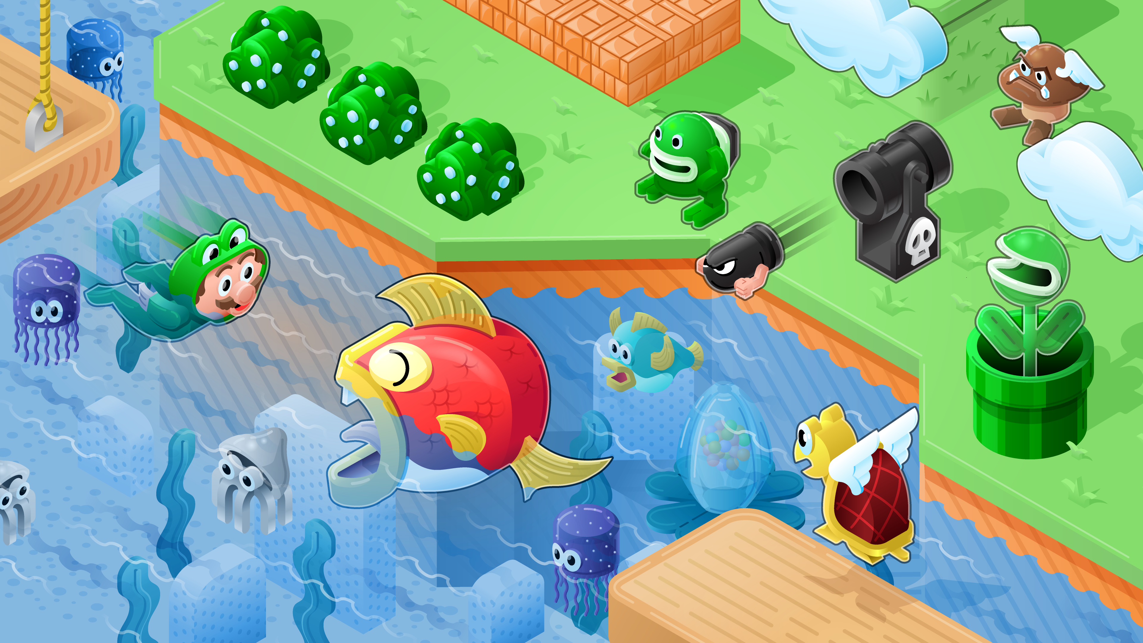 Isometric Water World